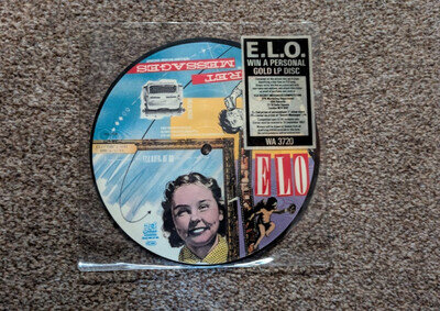 ELO Electric Light Orchestra Jeff Lynne - Secret Messages 7" picture disc single