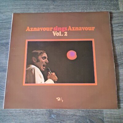 Charles Aznavour – Aznavour Sings Aznavour Vol. 2 - 12" vinyl LP album