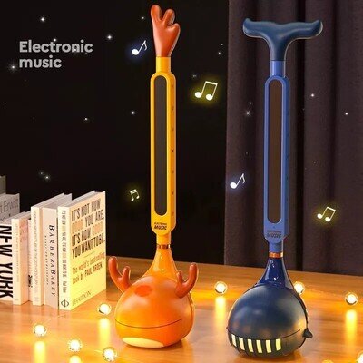 New Otamatone Japanese Electronic Musical Instrument Portable Synthesizer Toy