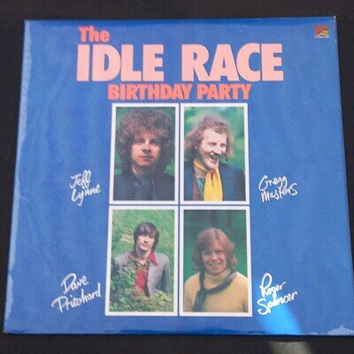 THE IDLE RACE- BIRTHDAY PARTY- VINYL LP A1 B1 JEFF LYNNE- COULD BE MINT VINYL