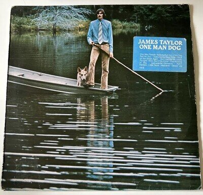 James Taylor - One Man Dog - Vinyl Album VG+/VG+