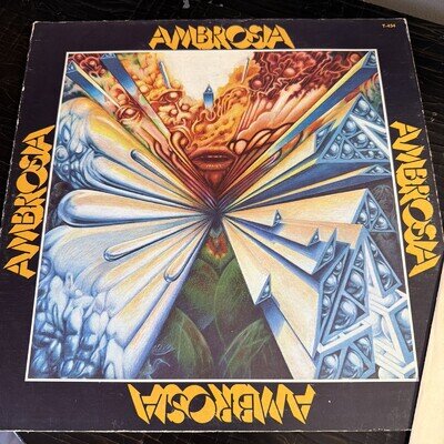 Ambrosia, VTG Vinyl LP 1975, Debut Album, Progressive Rock, 20th Century Records