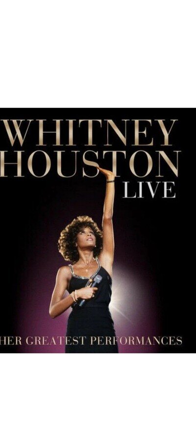 Whitney Houston Live Greatest Performances Limited Edition Purple Vinyl 2LP RARE