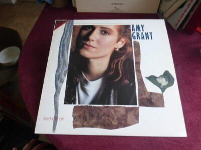 AMY GRANT LEAD ME ON 1988 MYRRH VINYL LP STUNNING NM