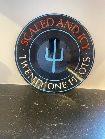 Twenty One Pilots Scaled And Icy 12 Inch Decorative Vinyl Record