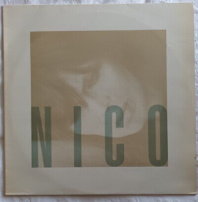 Nico: My Funny Valentine 12" vinyl single. UK 1985. EX/VG