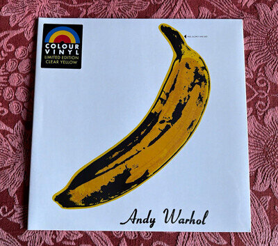 The Velvet Underground & Nico Verve 12" LP Clear Yellow Vinyl 2020 Sealed