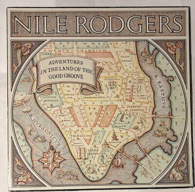 Nile Rodgers LP Adventures In The Land Of The Good Groove - ( SLEEVE ONLY )