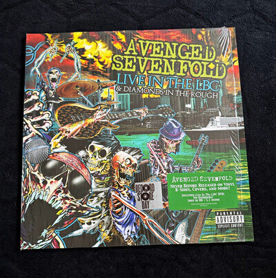 Avenged Sevenfold Live in the LBC & Diamonds in the Rough 12" LP RSD 2013 DVD