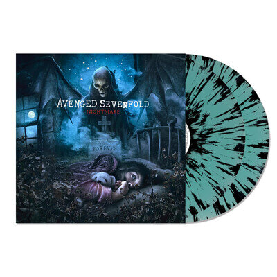 Avenged Sevenfold | Nightmare | 2LP - Electric Blue with Black