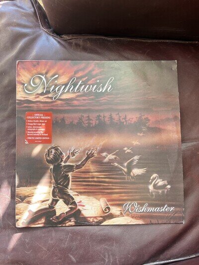 Nightwish – rare orange Wishmaster LP 2007 Spinefarm Records limited to Uk