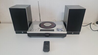 Yamaha CRX-TS20 CD Receiver Hi-Fi System NX-TS20 Speakers Remote Tested Working