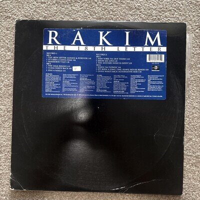 Rakim - The 18th Letter | 1997 | 12" Vinyl LP | 2 Discs