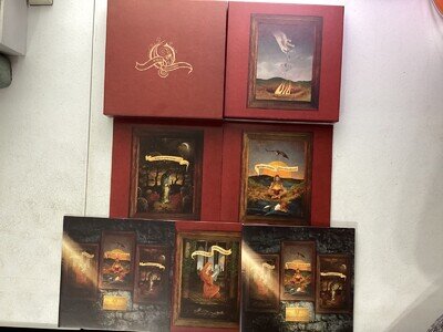 Opeth Pale Communion CD Vinyl Bluray Box Set Roadrunner 2014 Limited 2500 NM