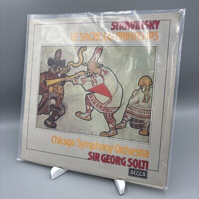 Stravinsky Sacre du Printemps UK 1974 LP DECCA SXL6691 VG+/VG Cleaned FREEPOST