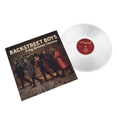 THE BACKSTREET BOYS A Very.. Christmas Album LP (SEALED** 2022 WHITE Vinyl)