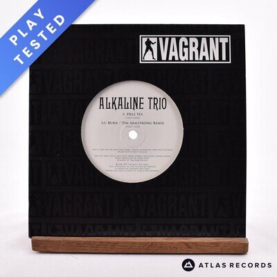 Alkaline Trio - Hell Yes - Die-Cut Sleeve 7" Vinyl Record - NM/NM