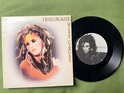 DEAD OR ALIVE - MISTY CIRCLES - UK - 7" SINGLE - 1983