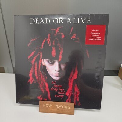 DEAD OR ALIVE "Let Them Drag My Soul Away" Singles, Demos, Live Red Vinyl SEALED