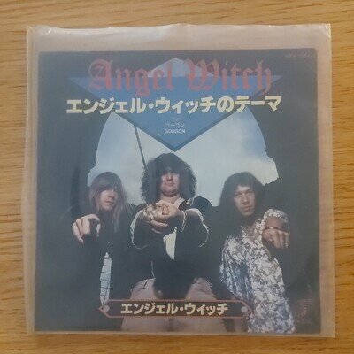 Angel Witch - "Angel Witch" Japanese Pressing 7" Vinyl Single VIPX-1554 1981