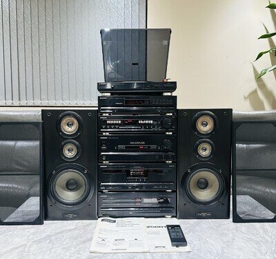 Pioneer A-Z360 Z Series HiFi Separates Stereo Stack System Speakers & Remote
