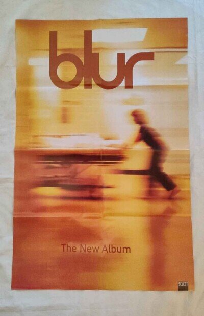 Blur - Blur / Beth Orton - Trailer Park Original Poster Vintage 90s 3x2ft