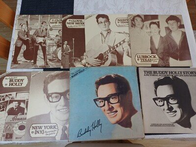 Buddy Holly The Complete Buddy Holly Vinyl Box Set 6 LPs +60 page booklet EX CON