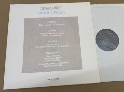 ECM 1275 Arvo Part Tabula Rasa Fratres Cantus