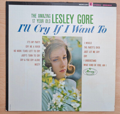 Lesley Gore - I'll Cry If I Want To - 12" VINYL LP - Stereo - Mercury - USA - EX