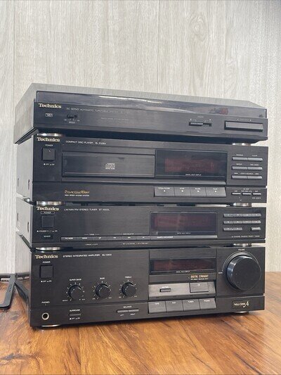 Technics SU-X933 Amp/SL-PJ26A CD/ST-X933L Tuner/SL-J110R Turntable Separate Hifi