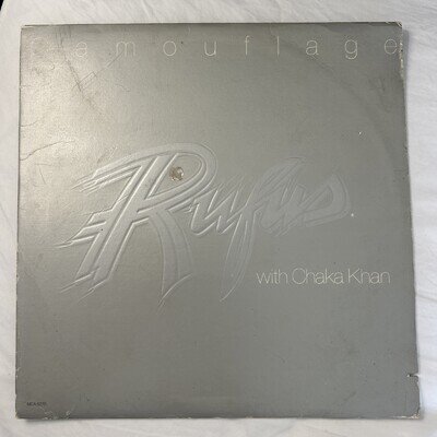 Rufus With Chaka Khan - Camouflage LP Album EX Vinyl MCA5270 USA