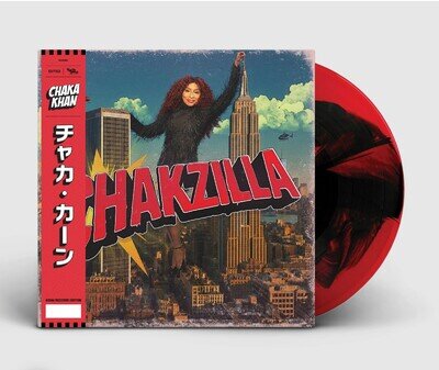 ✍️SIGNED Chaka Khan Chakzilla LP Vinyl Obi Assai Numbered /300 Inkplosion Red