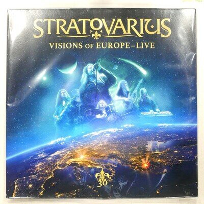 STRATOVARIUS VISIONS OF EUROPE (LIVE!) EAR 0212622EMU 3LP