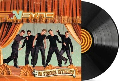 NSYNC No Strings Attached LP Album vinyl record 202 reissue on RCA / Sony black