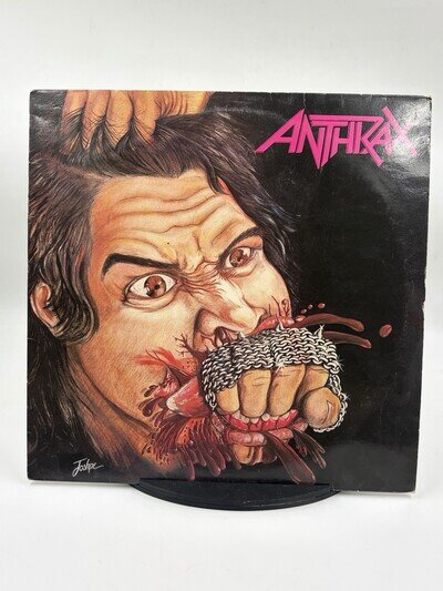 Anthrax Fistful of Metal Vinyl LP EX/VG+ Music for Nations 1984 MFN 14 A1/B1