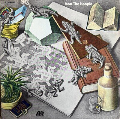 MOTT THE HOOPLE S/T NEAR MINT US IMPORT Atlantic Ian Hunter Mick Ralphs Vinyl LP