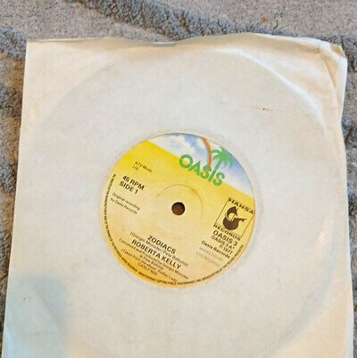 Rare Roberta Kelly Zodiacs 7" 45 RPM Vinyl Single Oasis Records OASIS 3 1977
