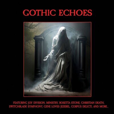 Various Artists Gothic Echoes (Vinyl) 12" Album Coloured Vinyl
