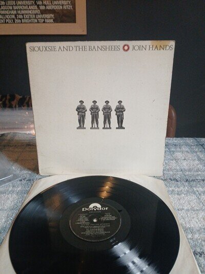 Siouxsie and the Banshees Join Hands LP G/F 1979. Vinyl VG+. Play Tested.