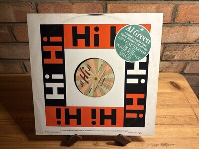 Al Green - Let's Stay Together RARE 12" Vinyl Single Hi Records 1985 EX EX