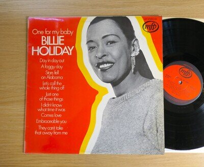 Billie Holiday One For My Baby NM Vinyl Music For Pleasure MFP Stereo 5231