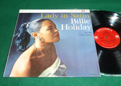 Billie Holiday - Lady in Satin Rare 1962 US Columbia Jazz MONO LP EX!!