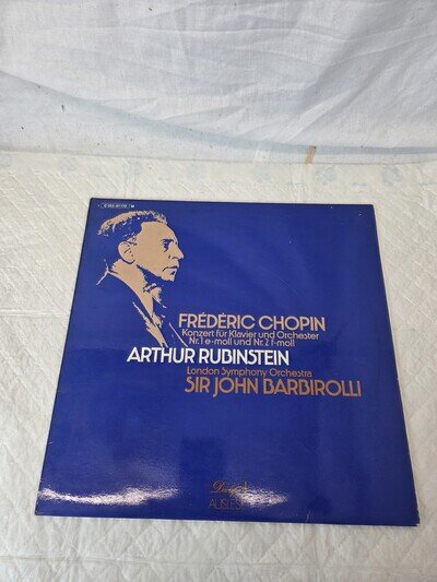 Chopin Konzert Klavier Nr. 1 & 2 Barbirolli Dacapo Mono