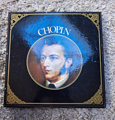Concert Hall Chopin 1977 Vinyl Box Set 12in Black Stereo Classical Record