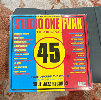 Soul Jazz Records Studio One Funk The Original 45 Compilation Record