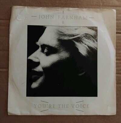 John Farnham - You're The Voice. 7"Single 1987. EX/VG