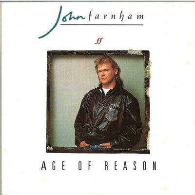 JOHN FARNHAM - Age Of Reason - 1988 3 Track Vinyl 12"
