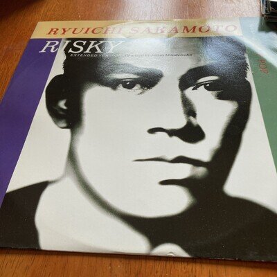 Ryuichi Sakamoto Risky (Extended Version) Vinyl 12" Single CBS6510176 VGC