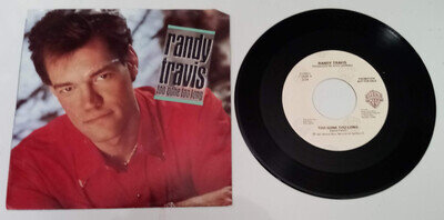 Randy Travis 7" USA Vinyl Promo Single - Too Gone Too Long