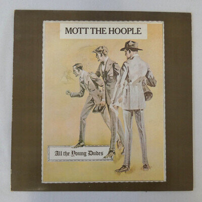 Mott The Hoople All The Young Dudes LP Vinyl Record 1972 CBS S 65184 (Hol)